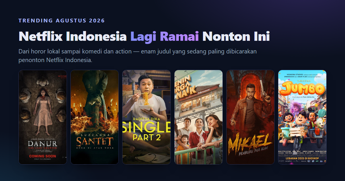 Film Netflix Terbaru 2026 yang Lagi Ramai Ditonton di Indonesia