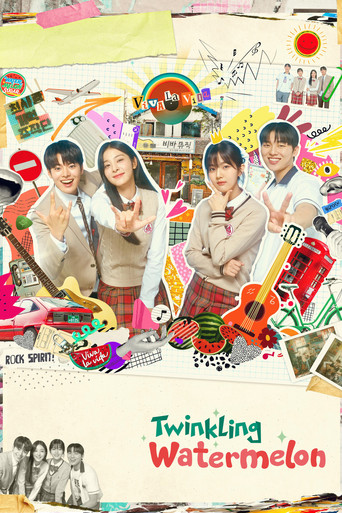Poster Twinkling Watermelon (Semangka Berkilau)